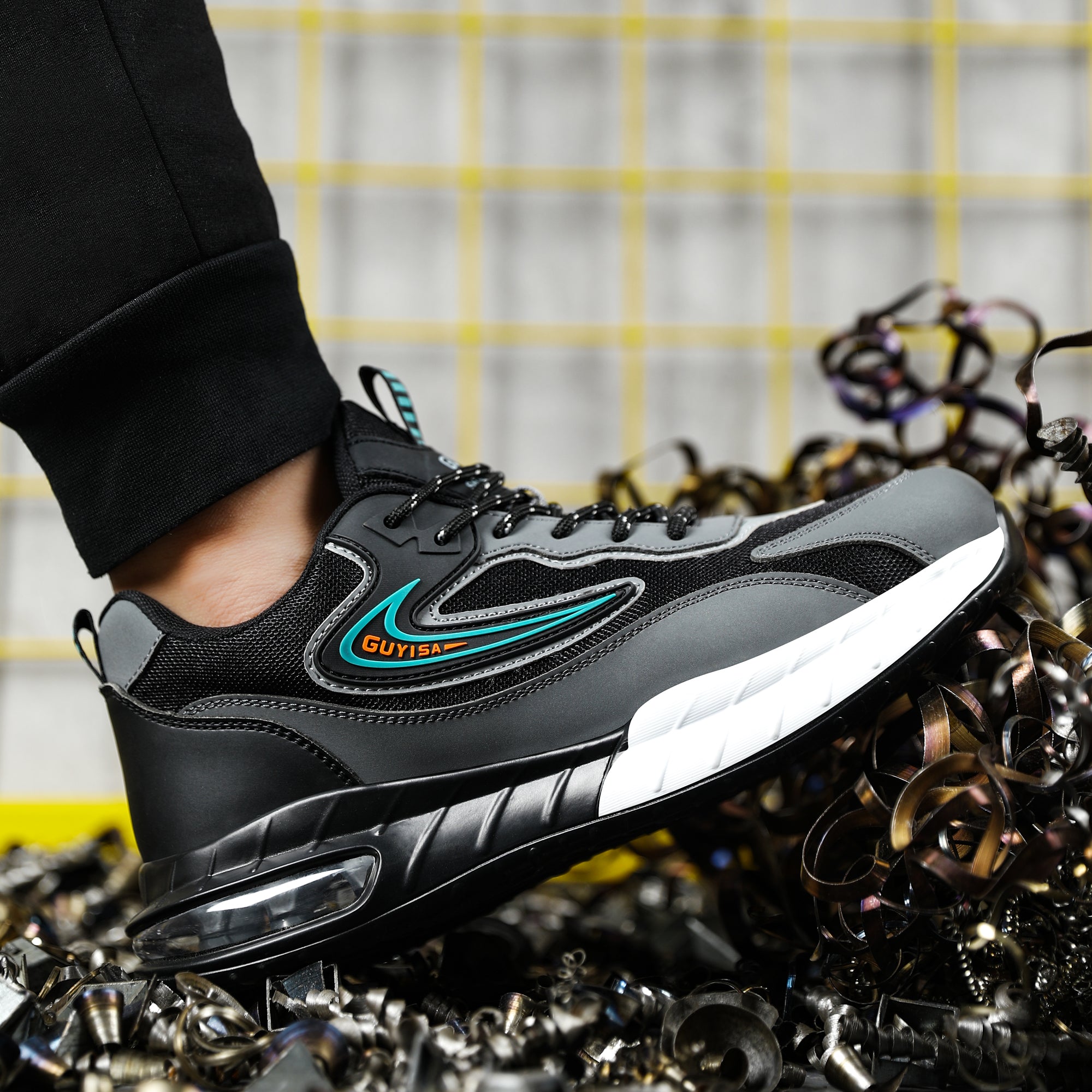 Steel Toe-Cap Air Boots Style N03 â Safety Brands